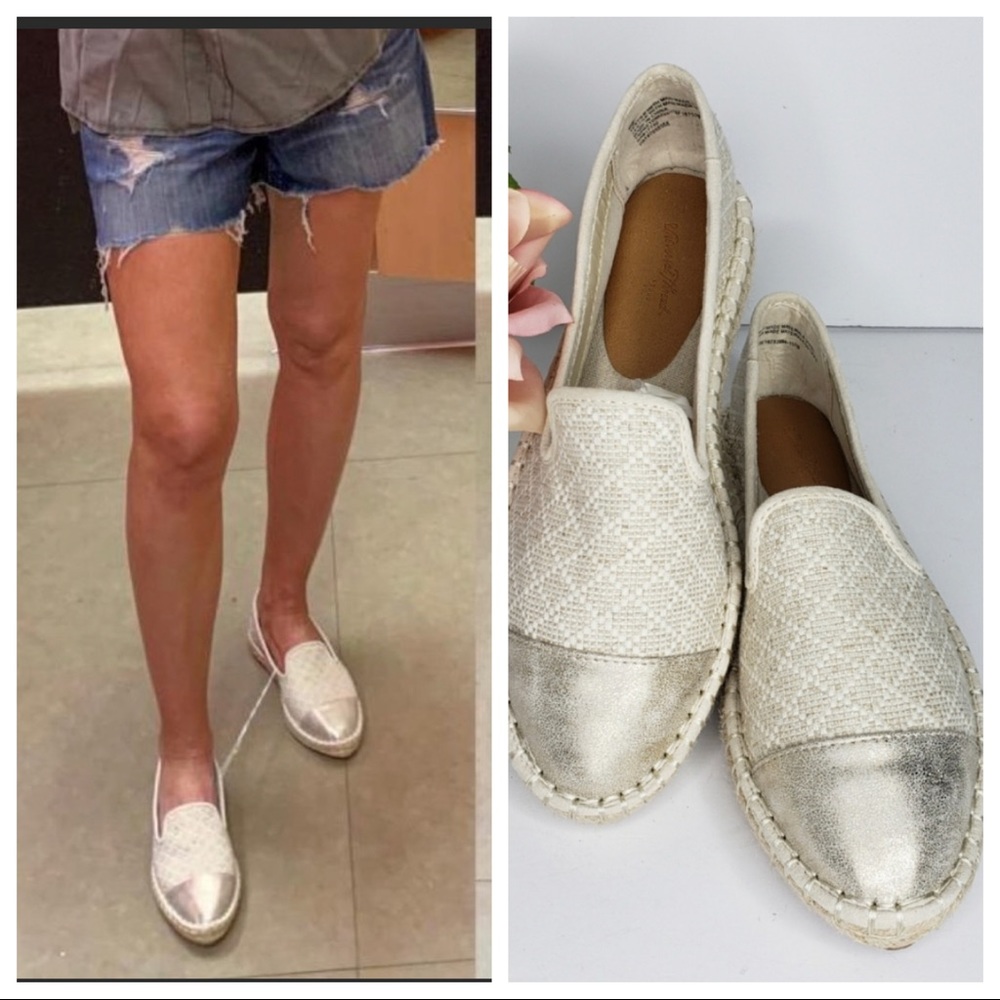 Espadrille Flats Slip On Shoes NWT! Size 8.5